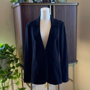 White House Black Market Black Blazer Size 12